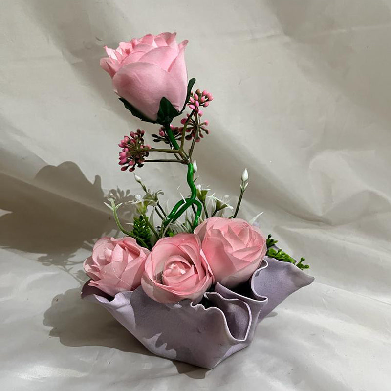 Pink rose bouquet