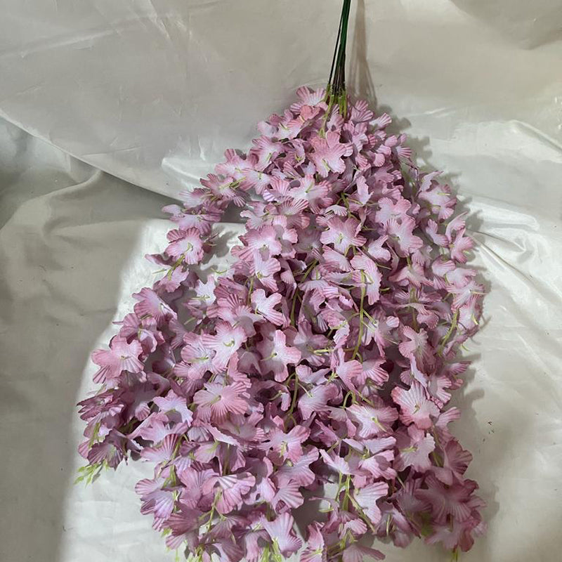 Light purple hanging flowers ( set of 12 lines)