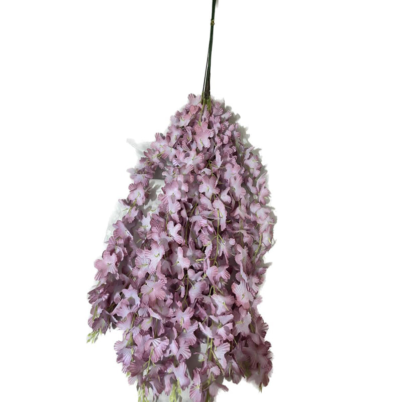 Light purple hanging flowers ( set of 12 lines)