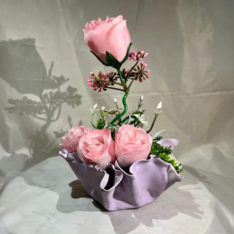 Pink rose bouquet